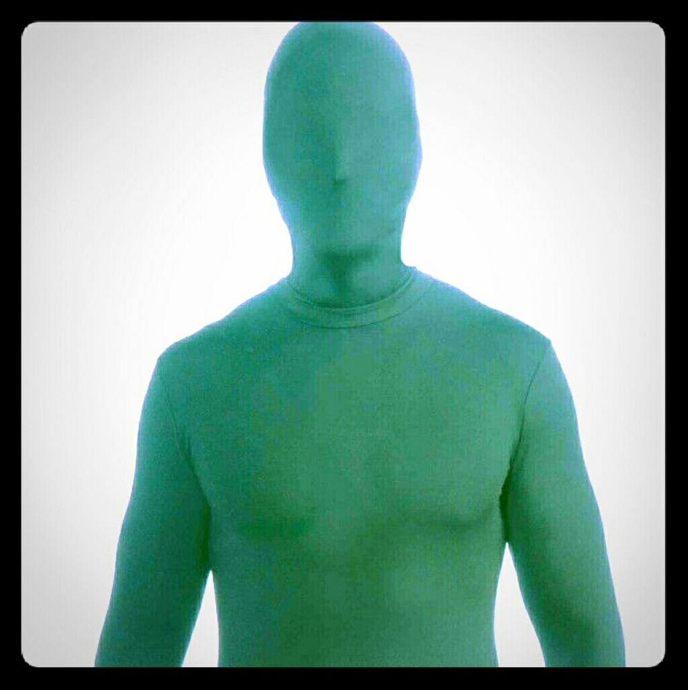 Green body suit